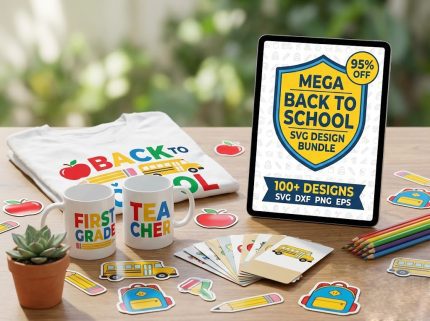 100+ Back to School SVG Bundle for Cricut.