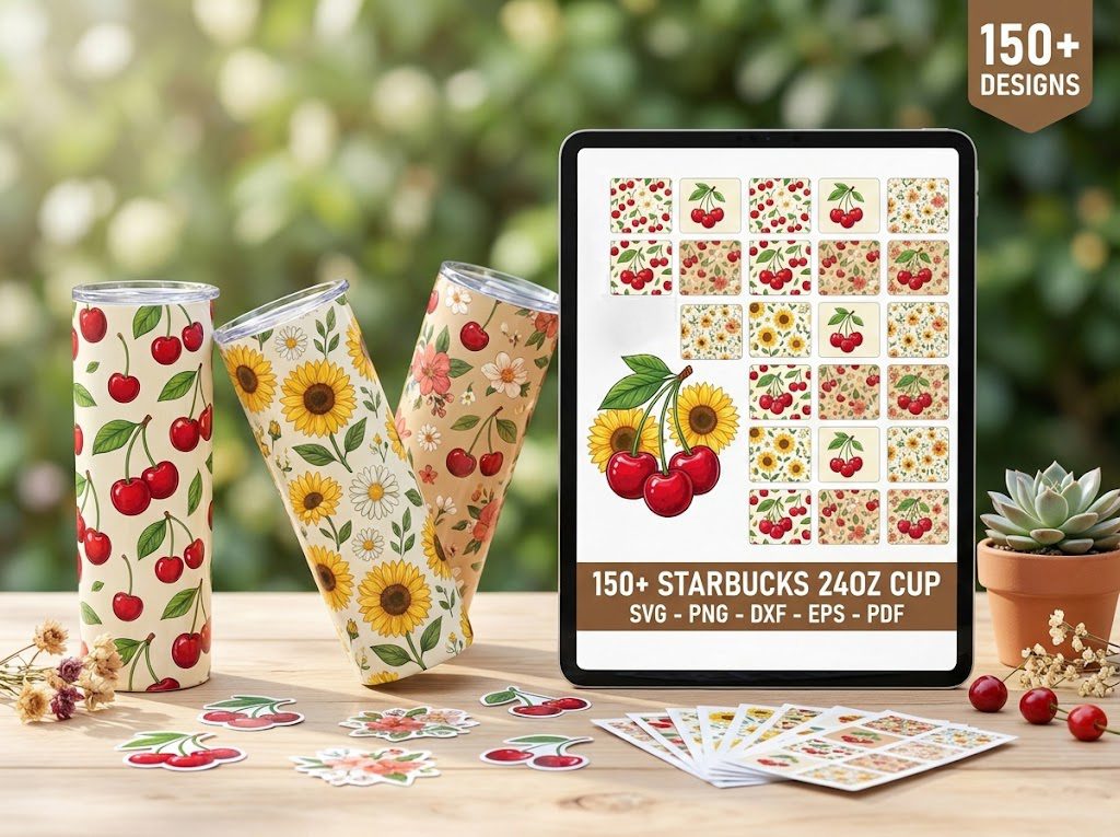 bundleartsvg-image-153 150+ Starbucks 24oz Cup Wrap SVG for Cricut