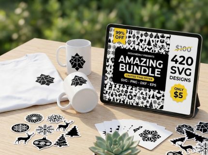420+ Amazing SVG Cut Files Bundle for Cricut.