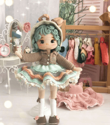 Doll Aybüke Crochet Pattern