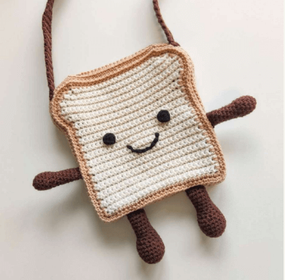 Toastie Bread Bag Crochet Pattern