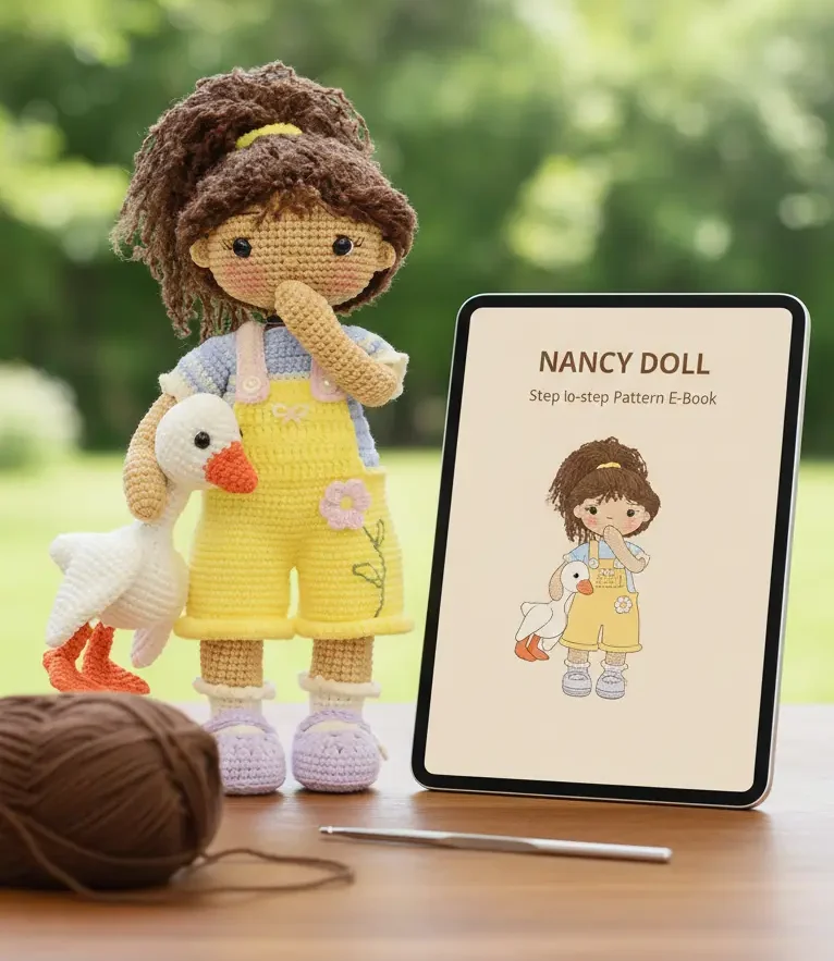 NANCY DOLL Nancy Doll Crochet Pattern amigurumi toy