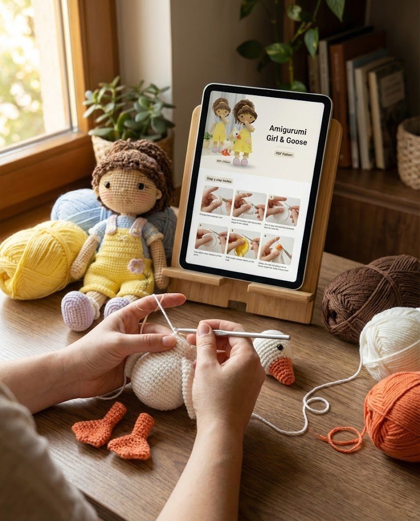 Nancy Doll Crochet Pattern amigurumi toy